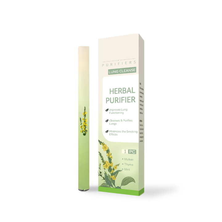 Breathe Skavix™ Mullein Relaxation Stick – Soothes Lungs, Detoxifies, Freshens Breath