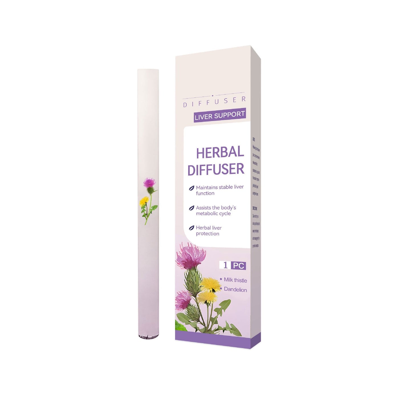 Breathe Skavix™ Mullein Relaxation Stick – Soothes Lungs, Detoxifies, Freshens Breath