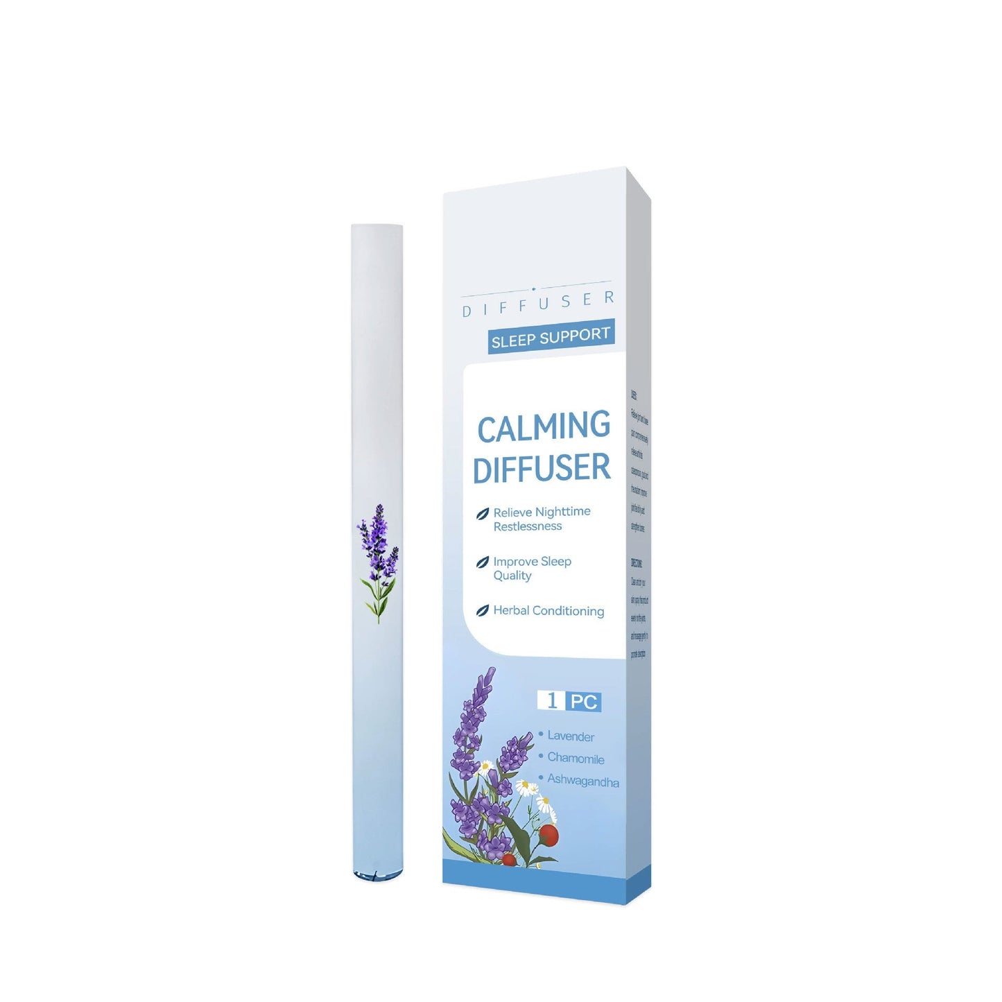 Breathe Skavix™ Mullein Relaxation Stick – Soothes Lungs, Detoxifies, Freshens Breath