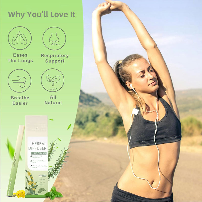 Breathe Skavix™ Mullein Relaxation Stick – Soothes Lungs, Detoxifies, Freshens Breath