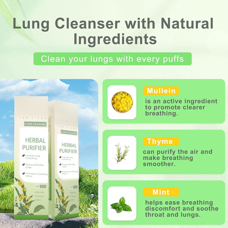 Breathe Skavix™ Mullein Relaxation Stick – Soothes Lungs, Detoxifies, Freshens Breath