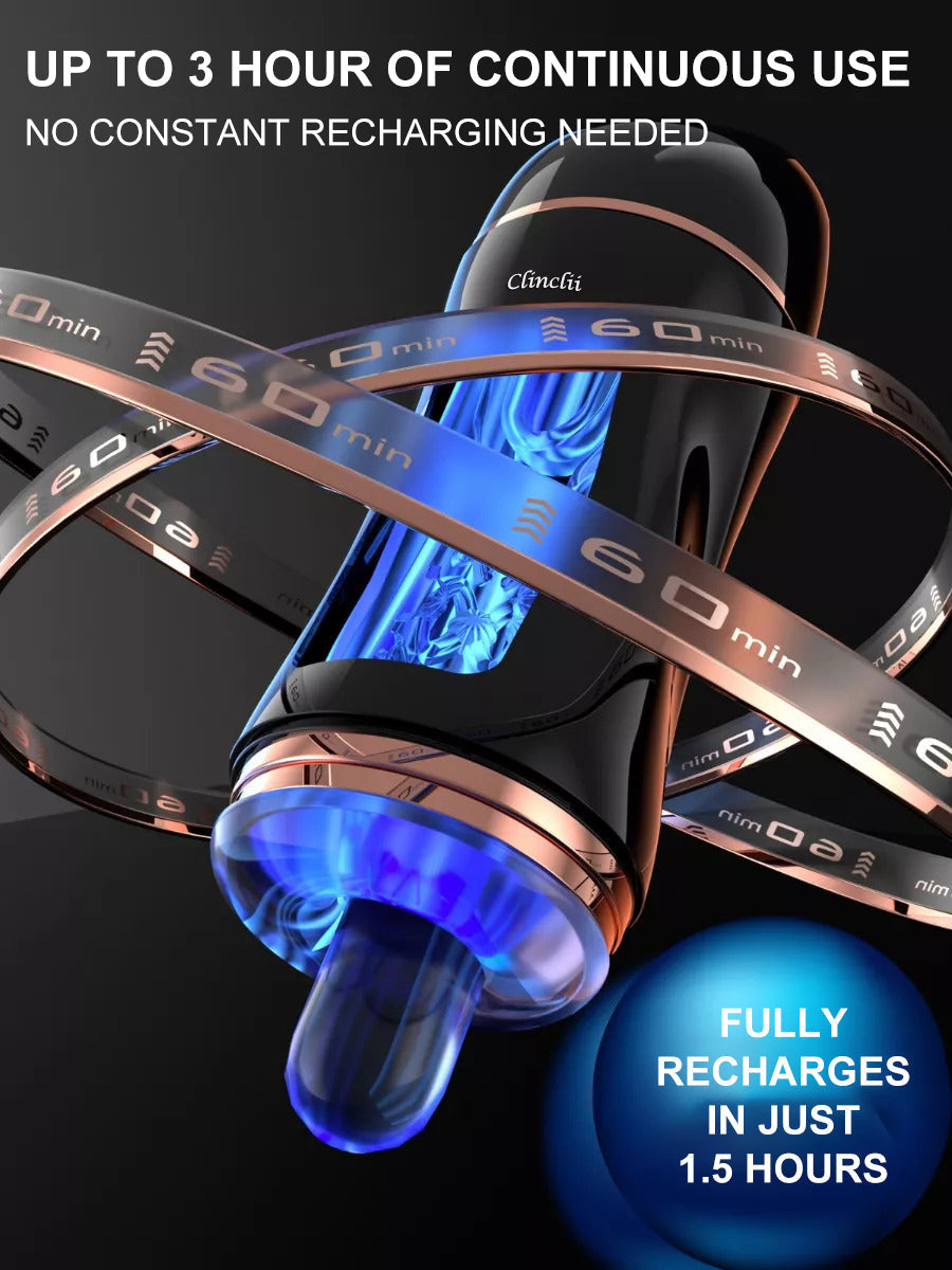 【Auto-Stroking Pleasure Cup】-Smart Suction & Stroke Device – Fully Automated for Effortless Enjoyment