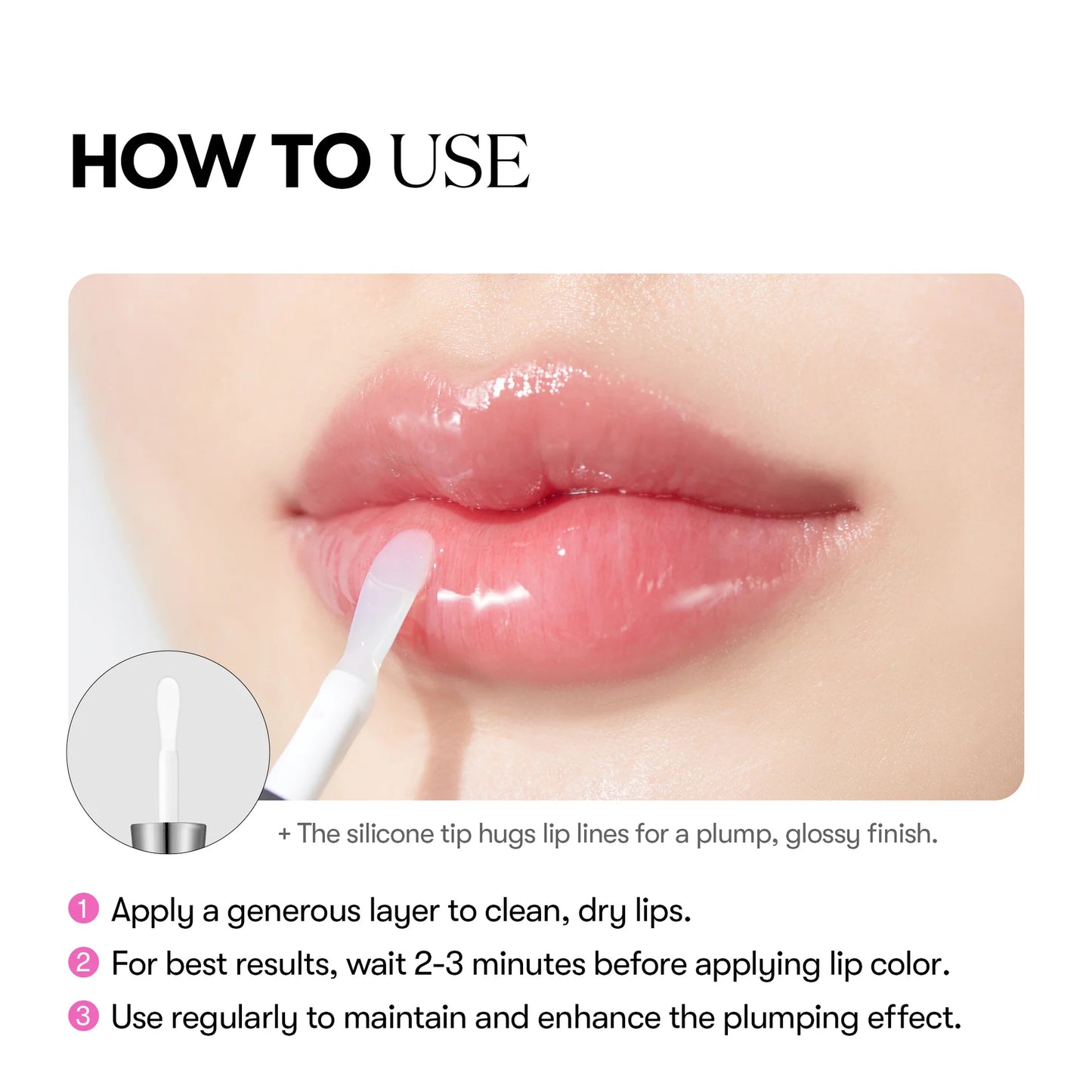 💄Lip Plumper gloss lips - Lip plump korean skincare products💋