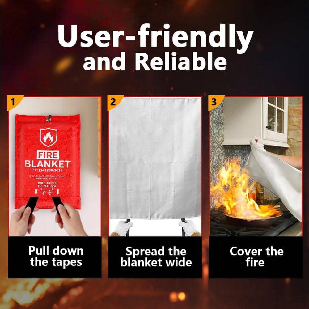 🔥Last Day 48% OFF🔥Emergency Fire Blanket