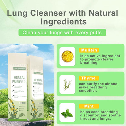 Breathe Skavix™ Mullein Relaxation Stick – Soothes Lungs, Detoxifies, Freshens Breath