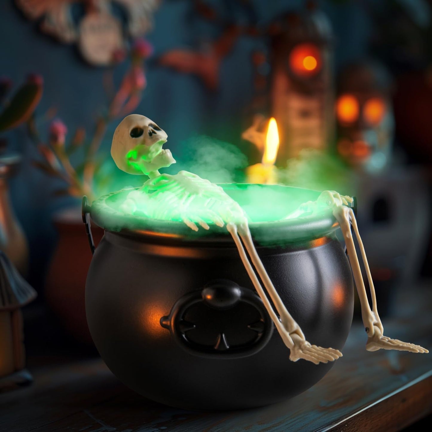 🎃DIY Floating Potion Set with Witches Cauldron and Mist Maker🧙‍♀️